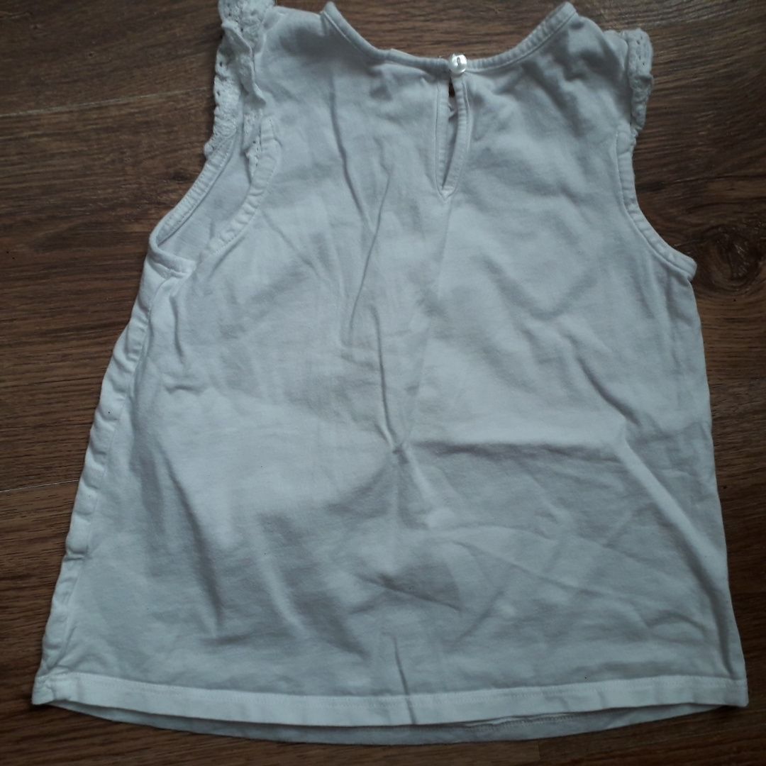 Zestaw/Bluzeczka/Szorty/Opaska pinup 104 Zara,H&M 3/4 lata