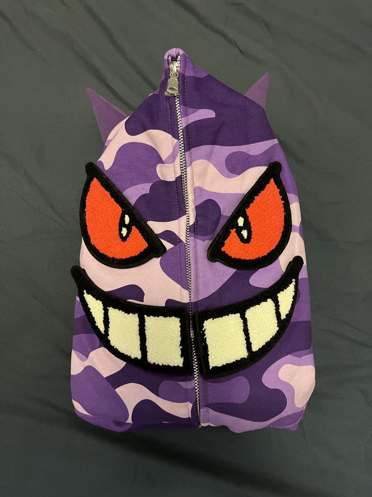 Kanto Starter Geng Hoodie Gengar