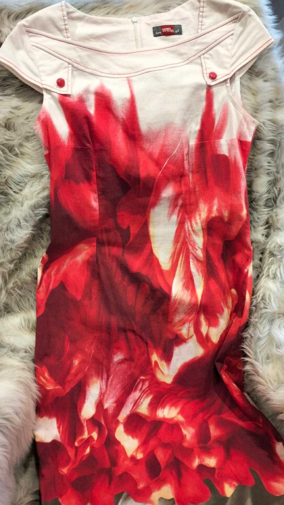 Sukienka w kwiaty vintage niepowtarzalny styl na lato