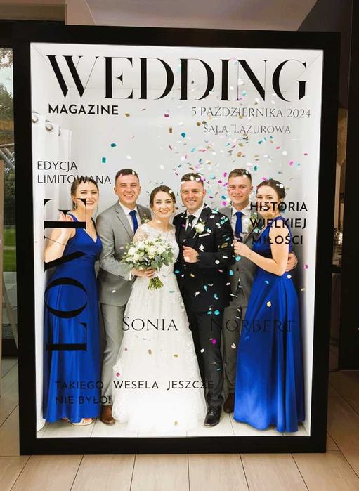 Personalizowana Fotobudka styl Magazyn - STARBOX