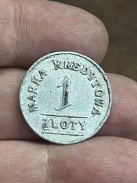 1 złoty marka kredytowa