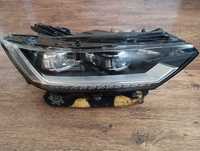 vw passat b8 lampa prawa full led przetwornica