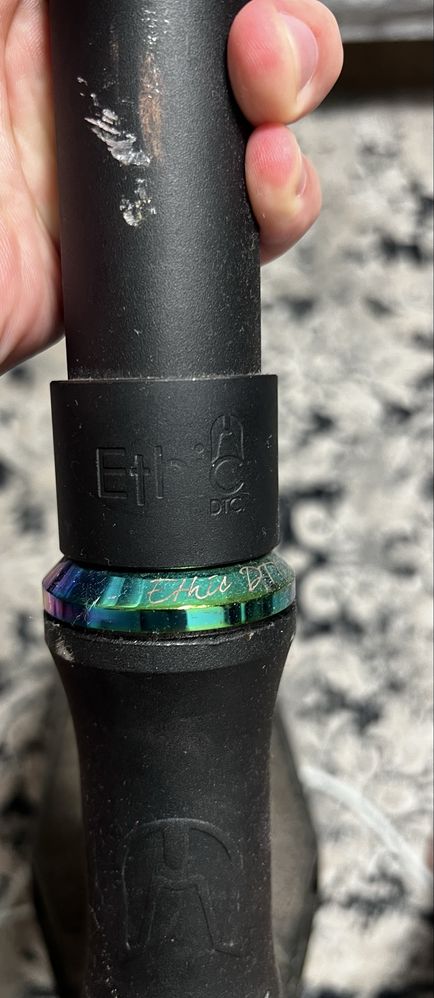 Трюковий самокат Ethic Erawan Pro Scooter (Black-Rainbow)