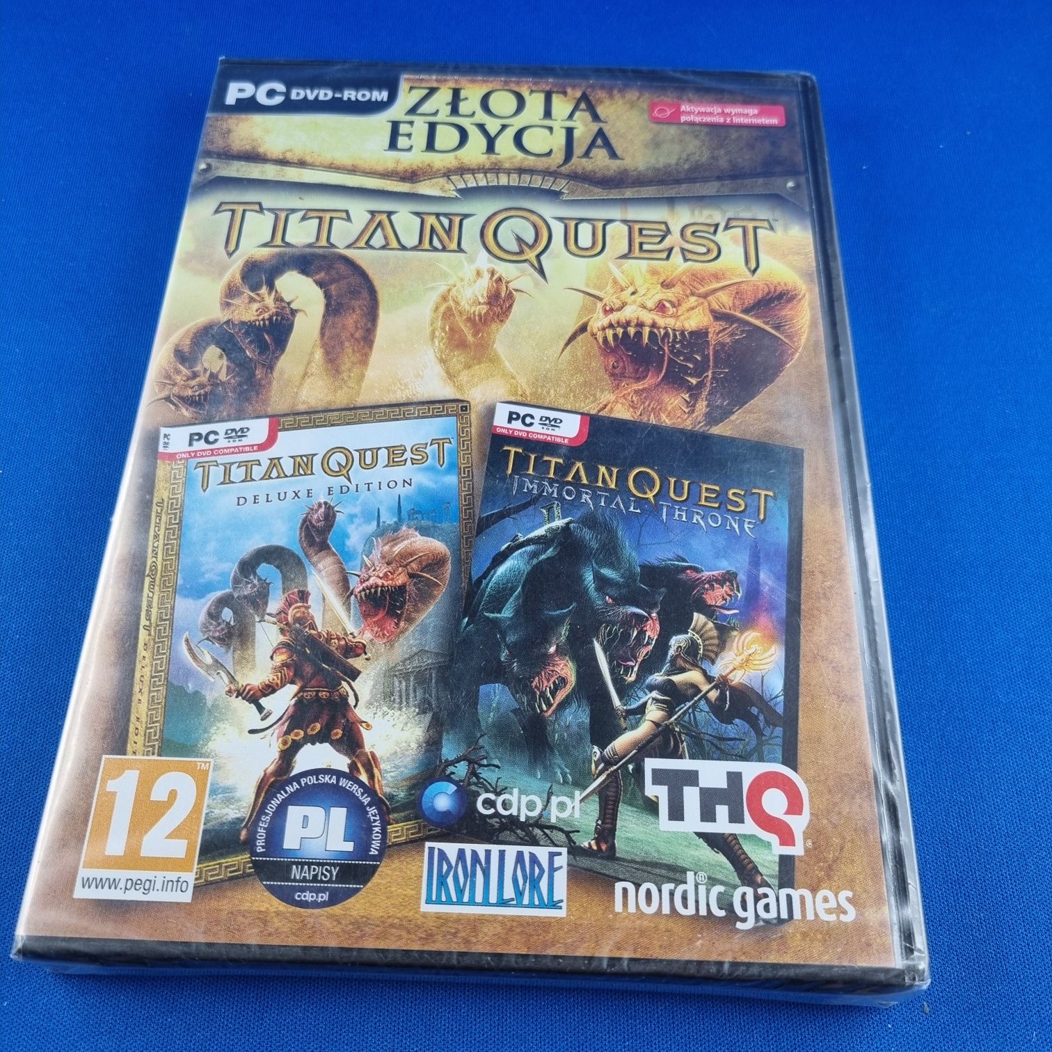 Titan Quest Zlota Edycja PC Polska edycja