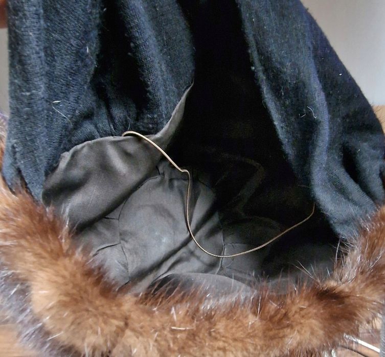 Czapka z naturalnego futra damska zimowa