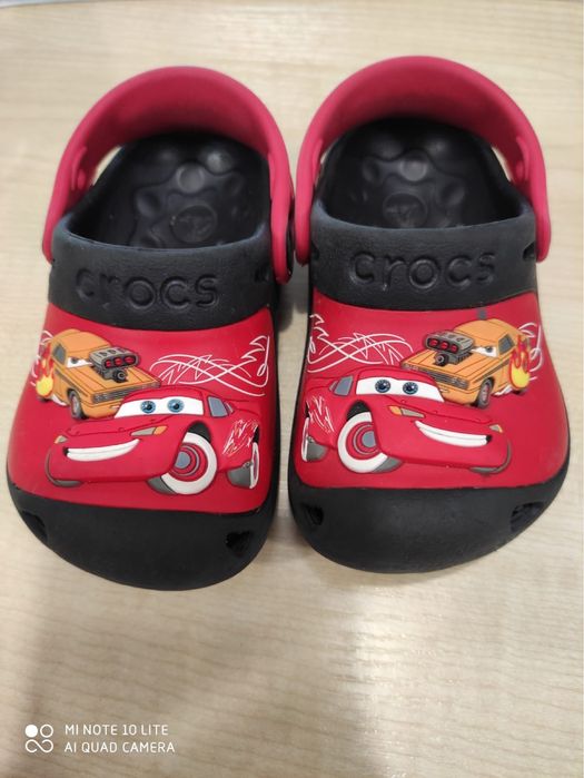 Crocs c 4 5 zygzak mcqueen roczki autka auta oryginalne sandały 20 19