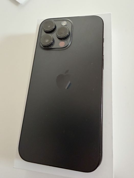 IPHONE 14 Pro Max 128gb Space Black Idealny 1 właściciel Salon Orange