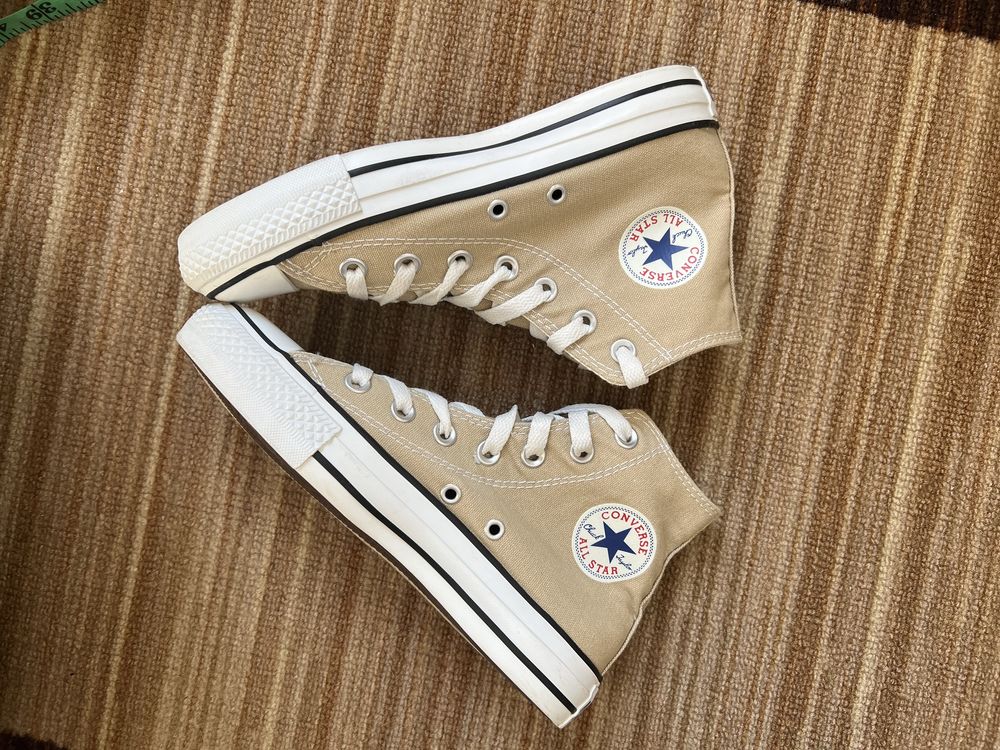 Converse , trampki za kostke , 36, bezowe