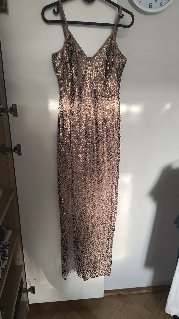 Naked dress sukienka wieczorowa cekiny