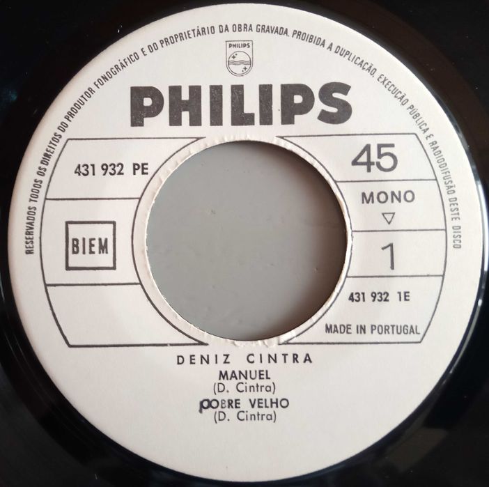 Deniz Cintra	- - - - -	Manuel	- - - - -	EP