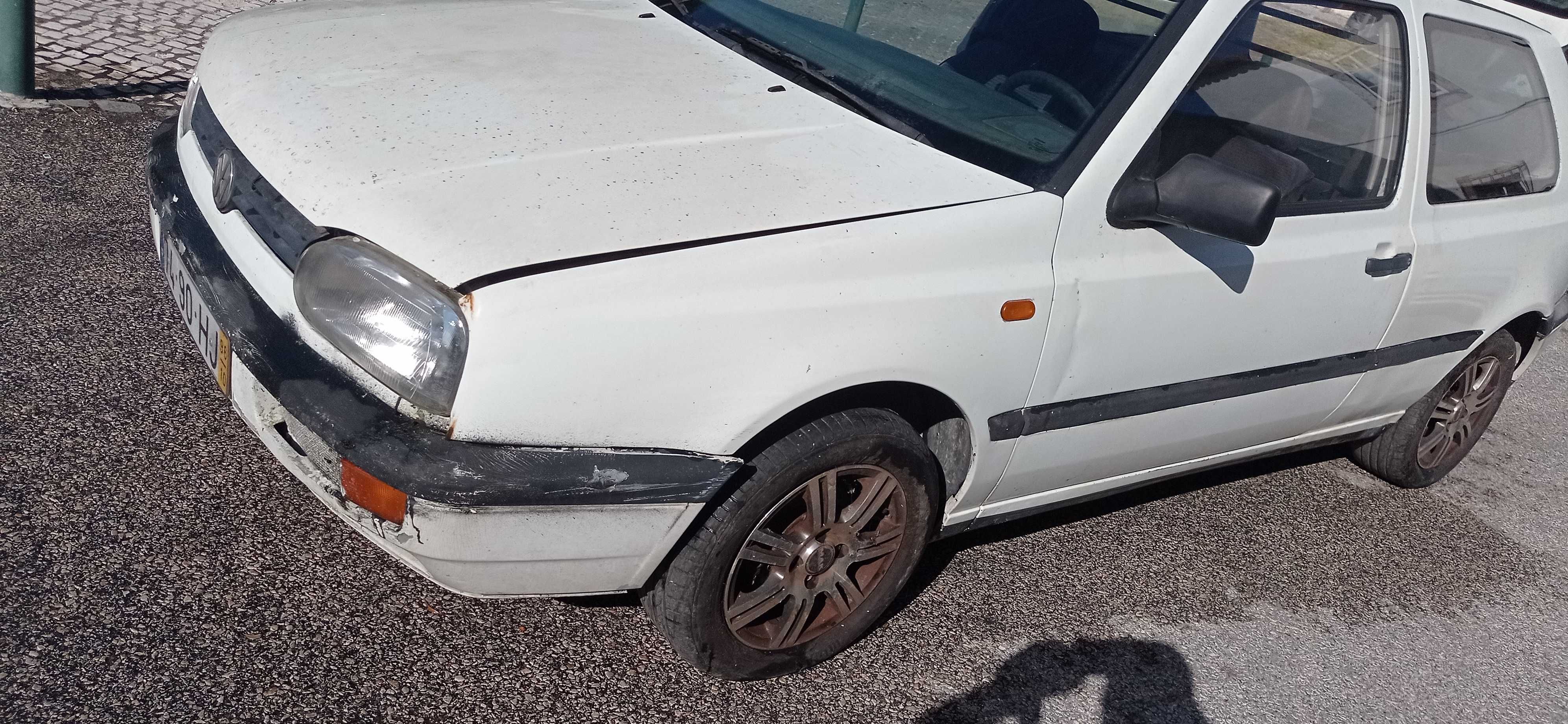 Vw golf 1900diesel 1997 dois ligares van