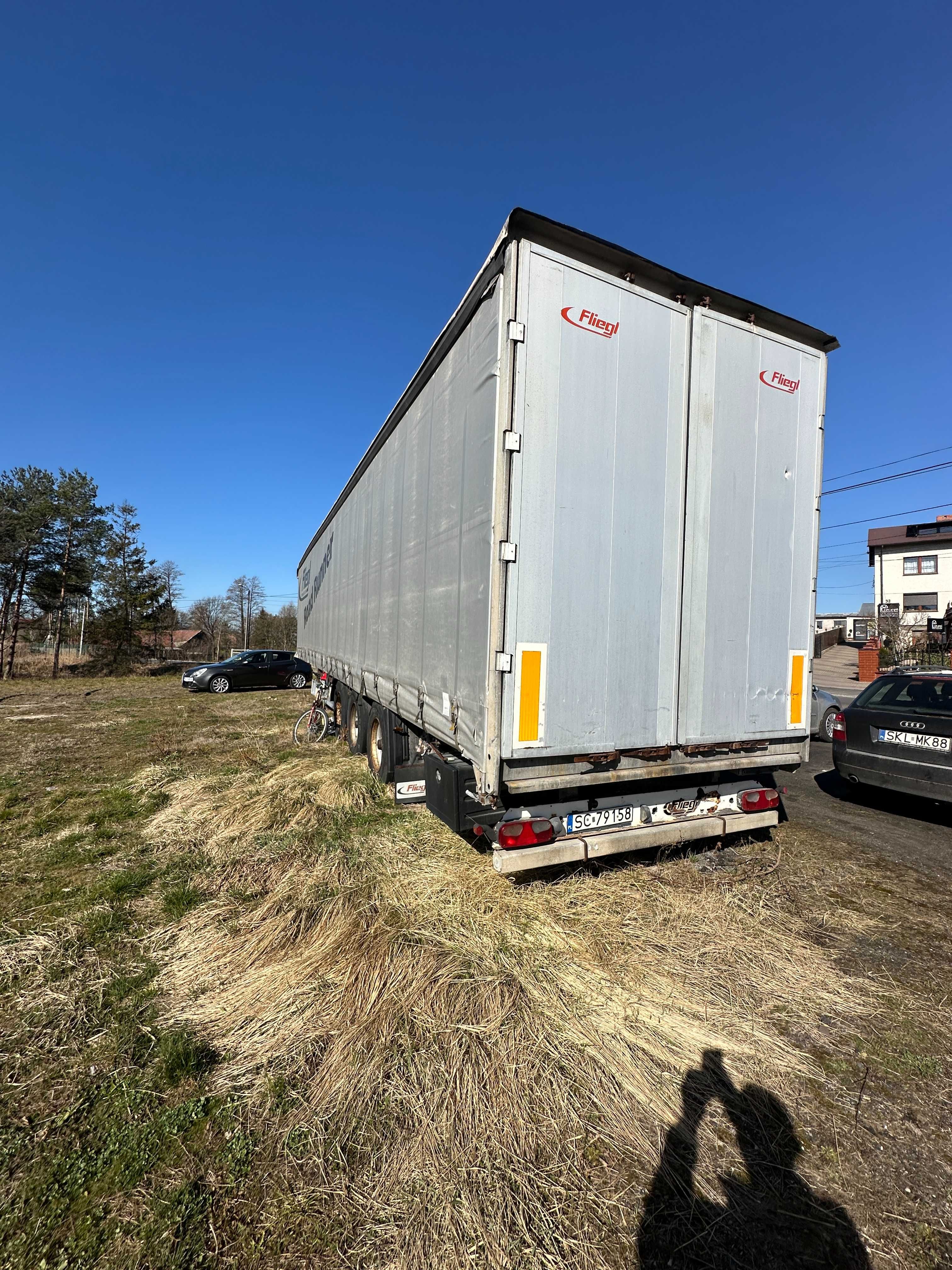 naczepy  Fliegl SDS350 Krone SDP 27 firanka podnoszona mega