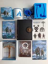 God of War Ragnarok gadżety zestaw promujący grę edycja kolekcjonerska