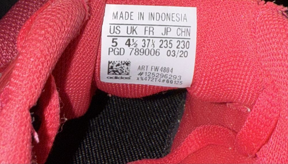 Кросівки Adidas Perfomance Runfalcon, розмір 37,5, Оригінал!