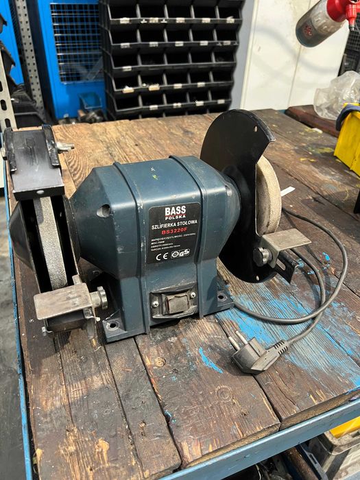 BASS SZLIFIERKA STOŁOWA dwukamieniowa 200mm 700W 230V