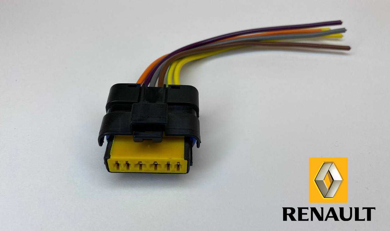 Фішка Фишка проводка ДМРВ Renault Opel 1.9 2.5 розходомір повітря 6PIN