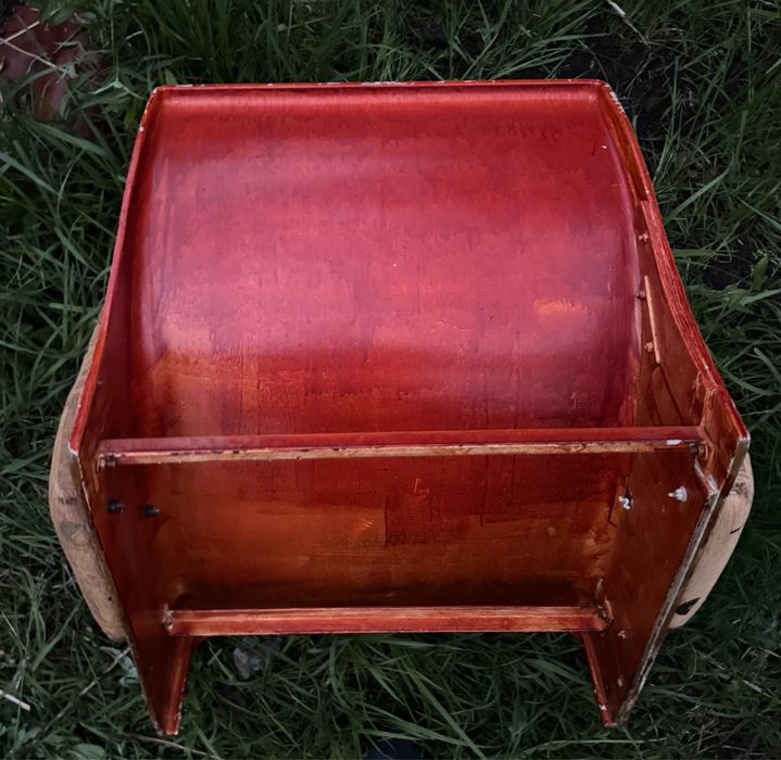 Кресло винтажное пластмасовое ГДР