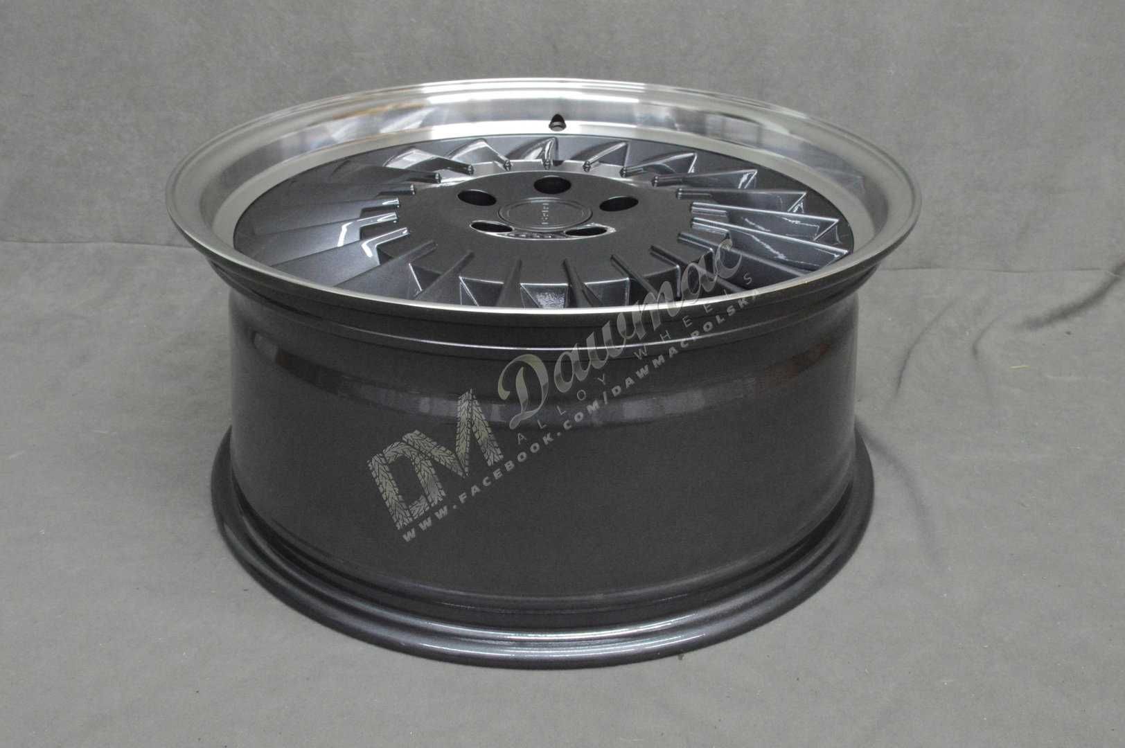 Felgi ISPIRI CSR1D 19'' 8,5J ET42 5x112 Carbon Graphite / Polish Lip