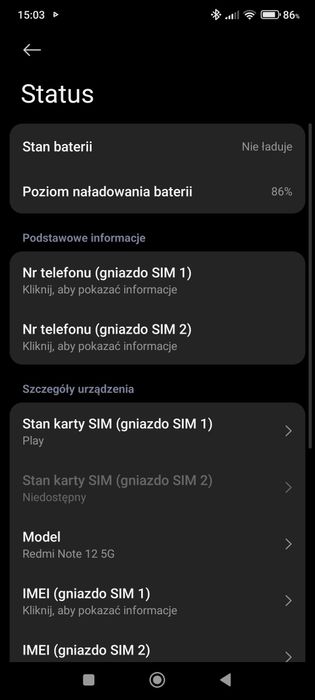 Sprzedam telefon Xiaomi Redmi Note 12 5G
