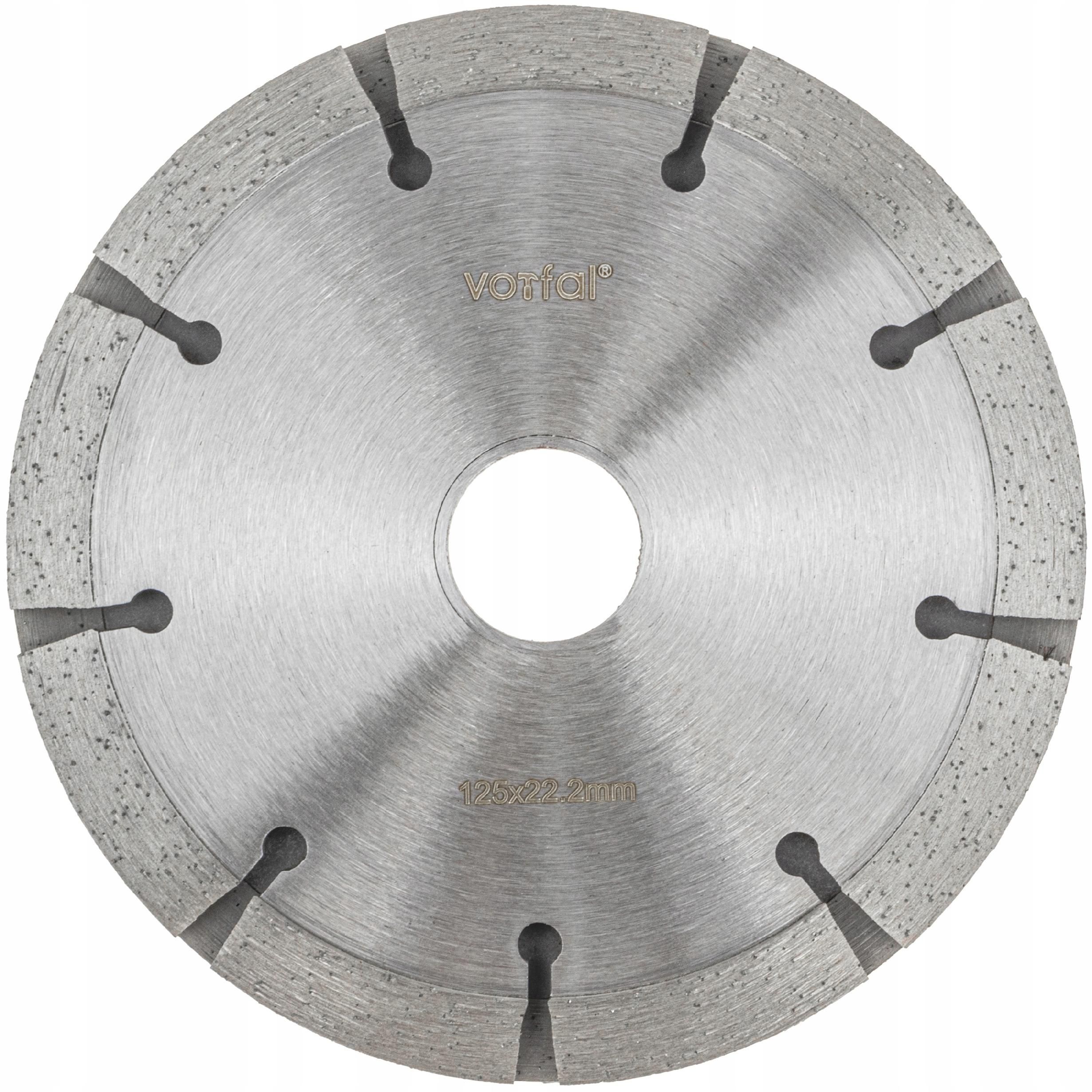 Tarcza Diamentowa Zespolona Do Bruzdownicy 125 Mm Podwójna Mocna 10Mm