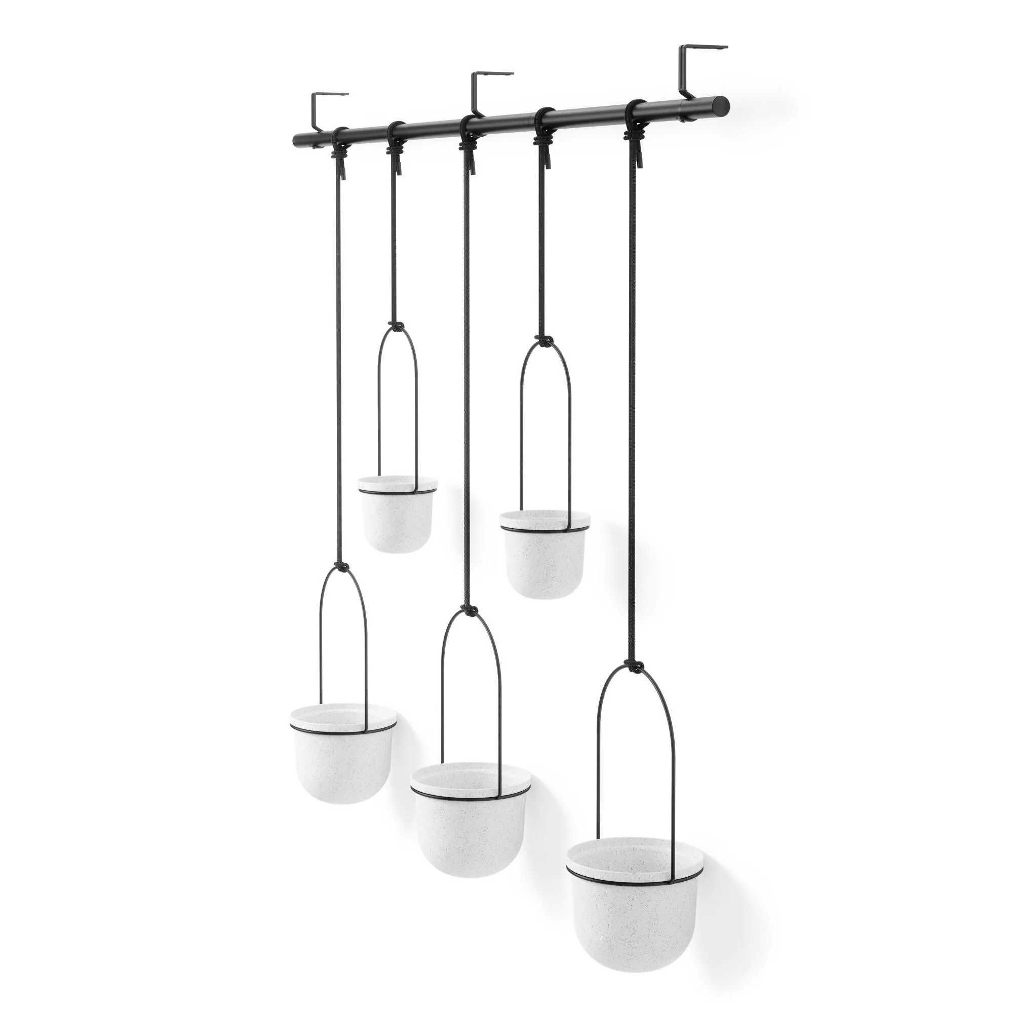 Kwietnik Triflora White 5 doniczek Umbra