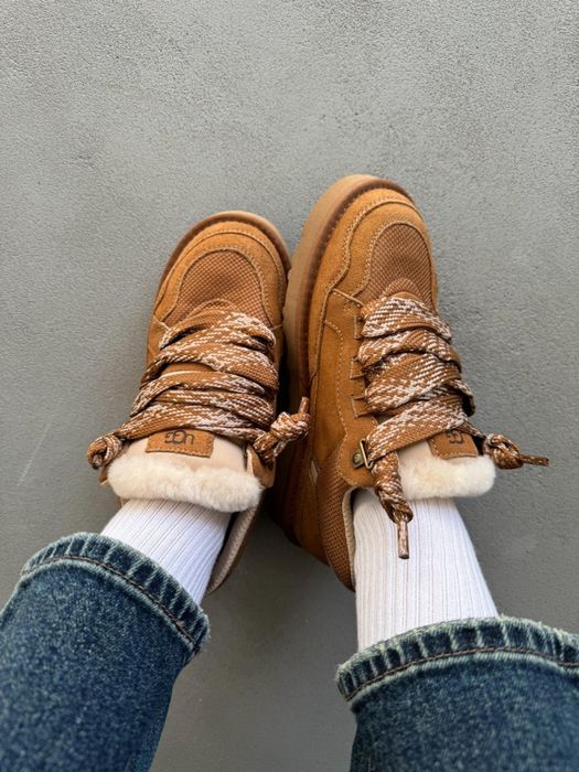 36-41 р угги UGG Lowmel Sneaker Chestnut