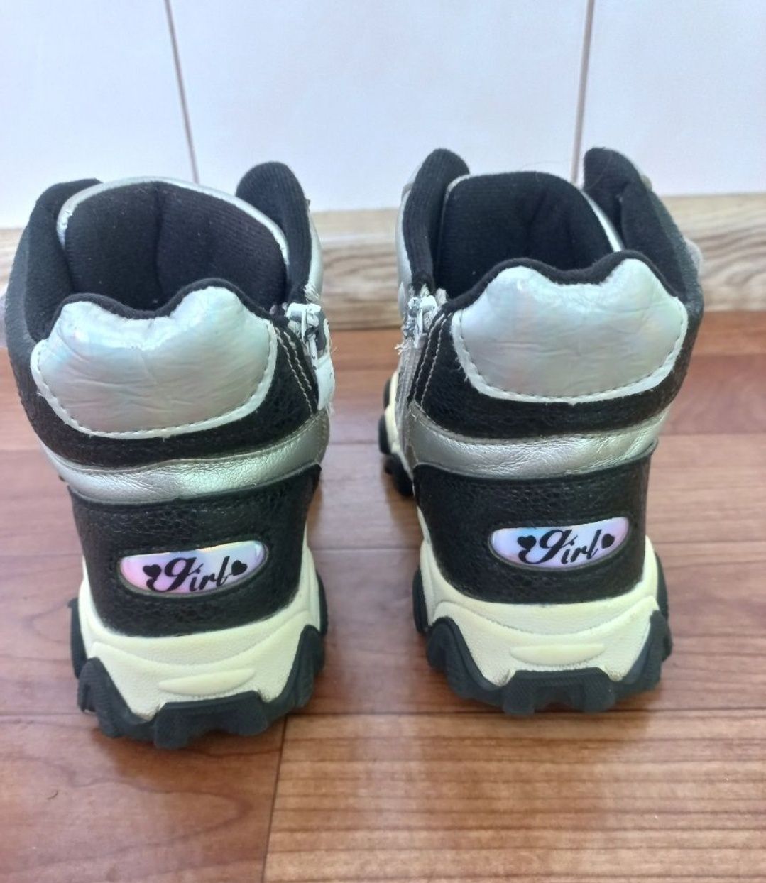 Ботинки демисезонные Jong Golf на флисе на девочку ботинки демісезонні