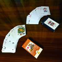 Karty Trefl + unikatowe kolekcjonerskie Martini do gry poker 2x55