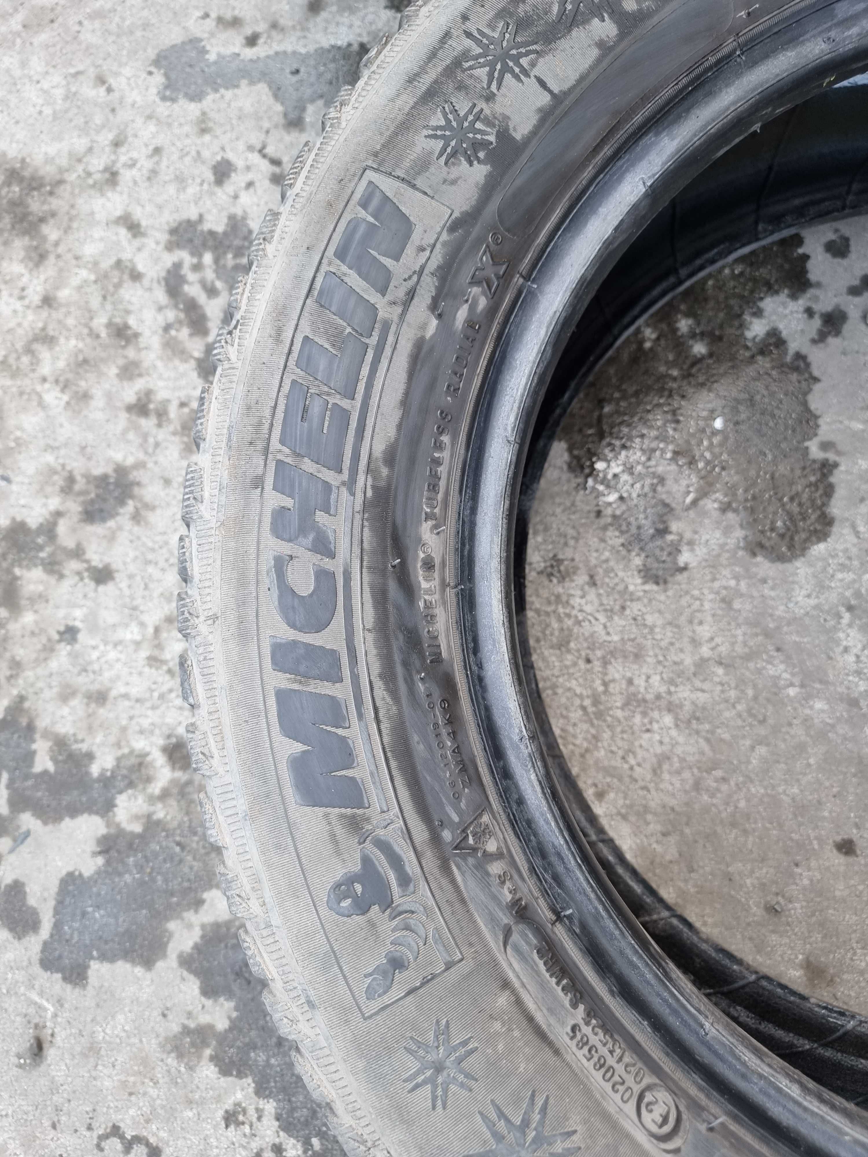 Opony komplet 195/65/15 2017 r. Michelin Alpin 5 DOT 4017 6,2 mm