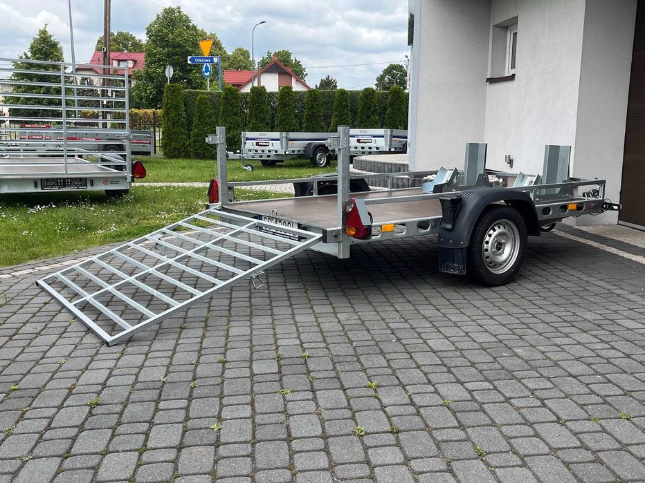 WYNAJEM - Wypożyczalnia - Przyczepa do przewozu motocykli, quada