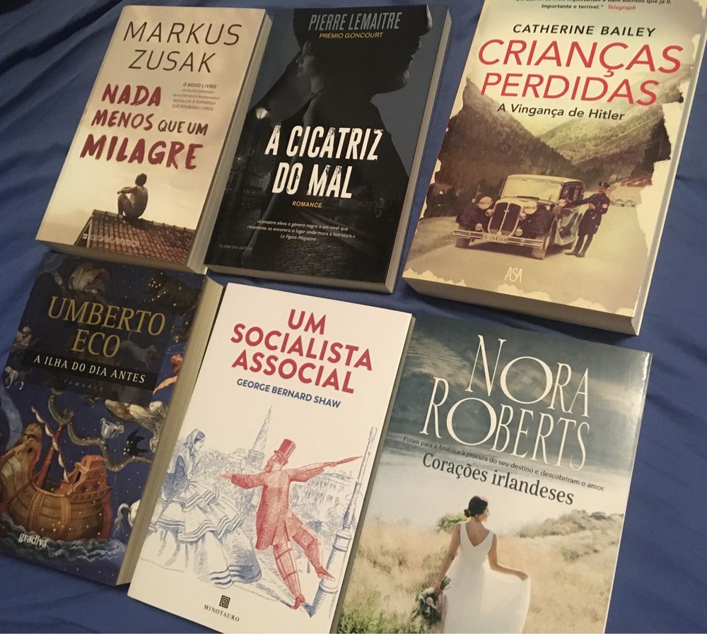 Nunca lidos! Jodi Picoult, Jo Nesbo, Mons Kallentoft, Camilla Läckberg