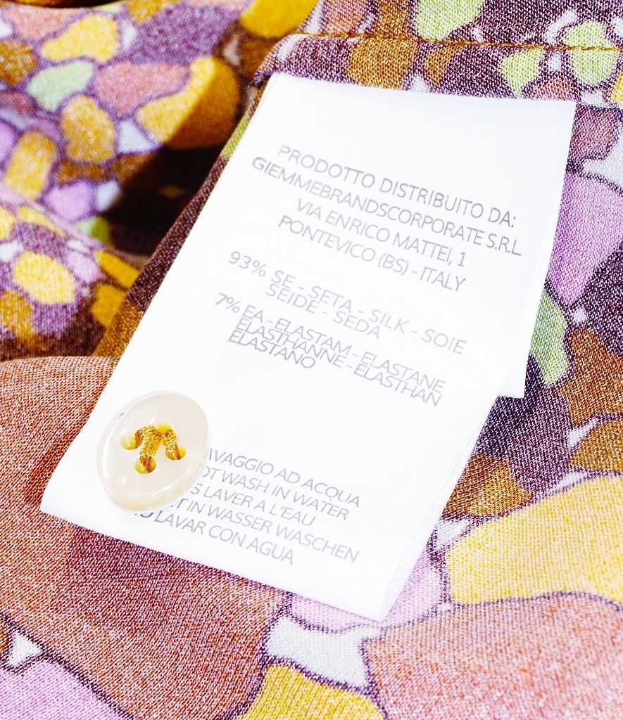 La Sarte Pettegole bluzka damska 40 L 100% jedwab hermes emilio pucci