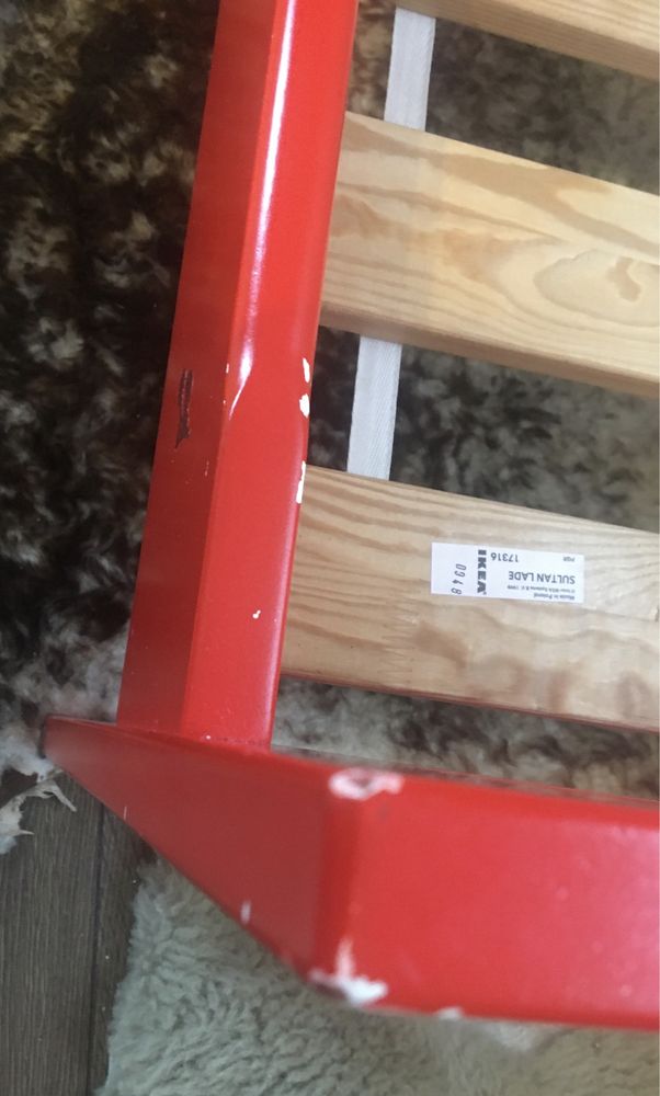 Łóżko IKEA Kritter z dnem i 2 barierkami + gratis