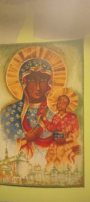 Dywan matka Boska Częstochowska