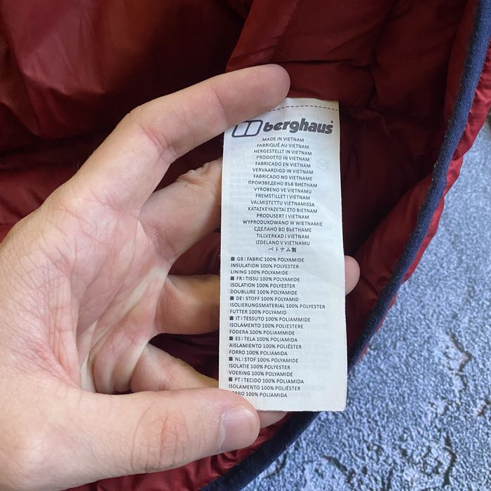 Пуховик чоловічий від berghaus, puffer jacket outdoor, gorpcore, берг