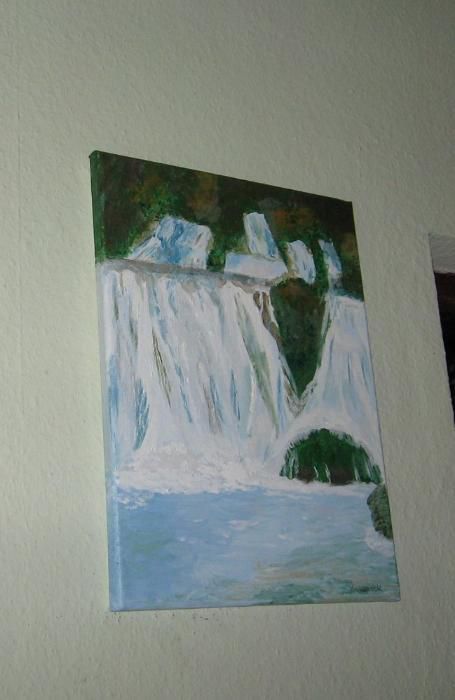 Obraz Ręcznie Malowany, Na Płótnie 40x30 cm, Akryl