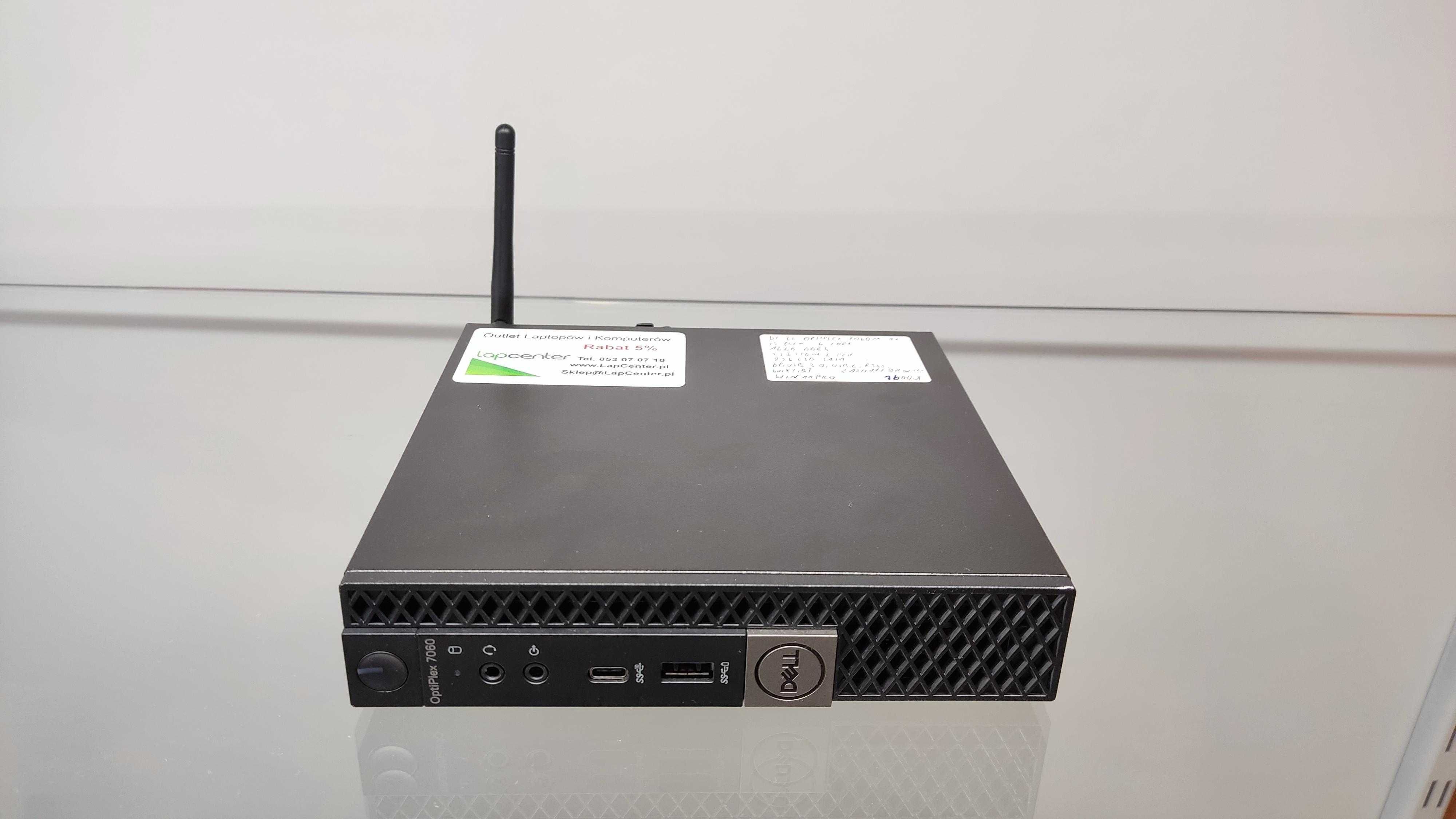 Micro DELL Optiplex 7060 MSFF i5-8500T 16GB 512GB WiFi - LapCenter.pl