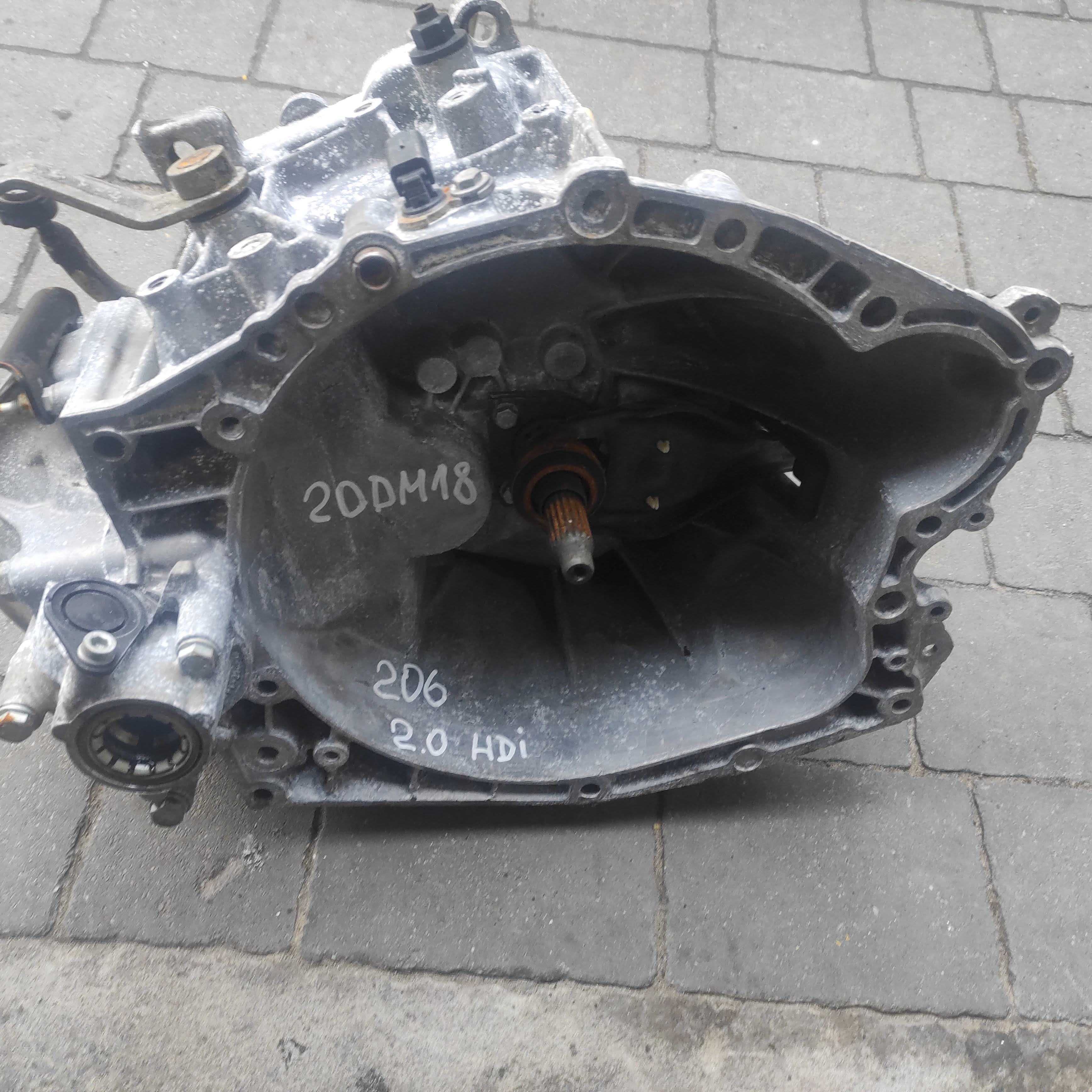 Skrzynia Biegów Peugeot 206 2,0 HDI 20DM18