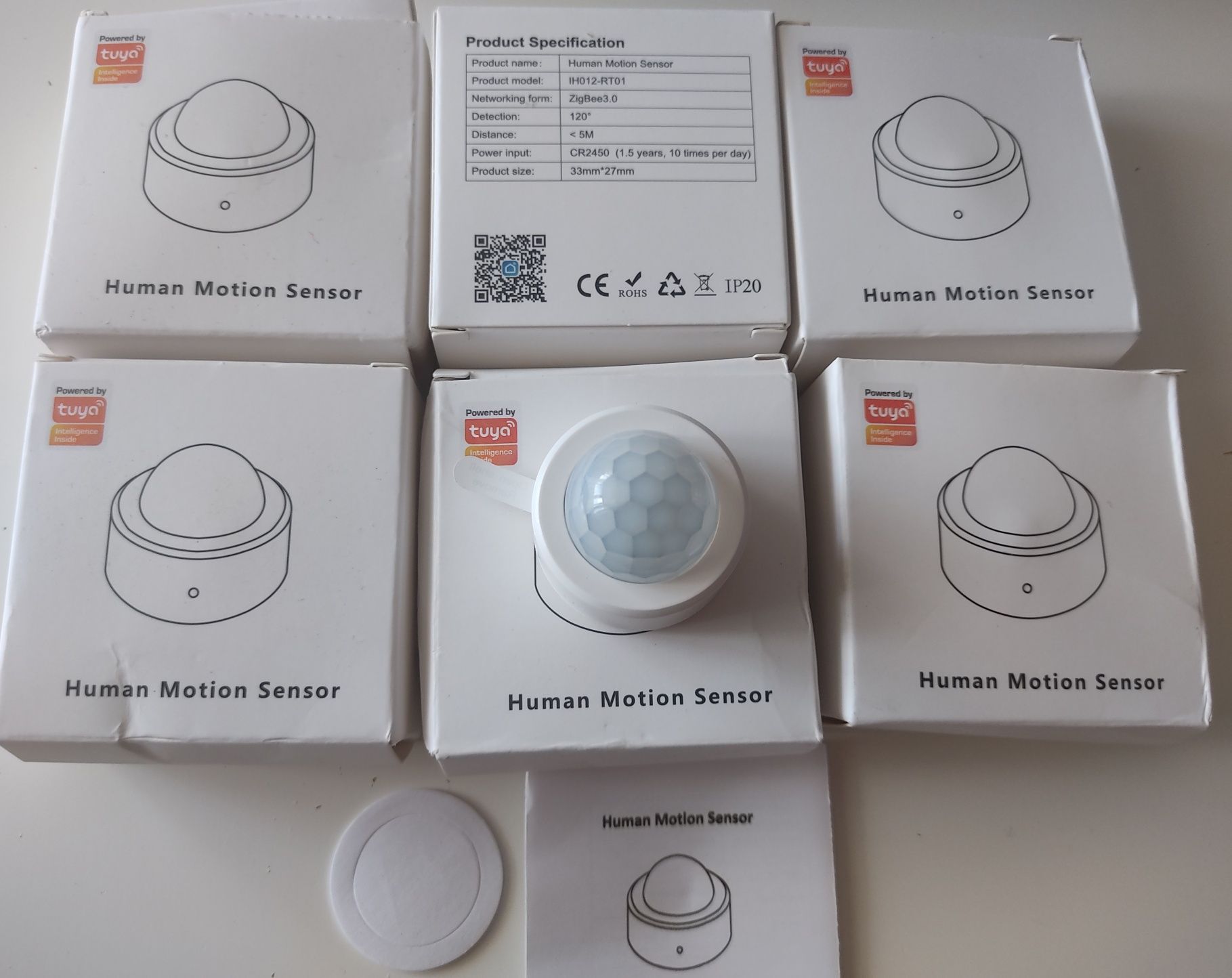 Czujnik ruchu Zigbee PIR Tuya Smart life Sonoff