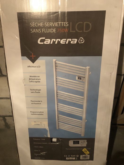 Grzejnik elektryczny Carrera 750W