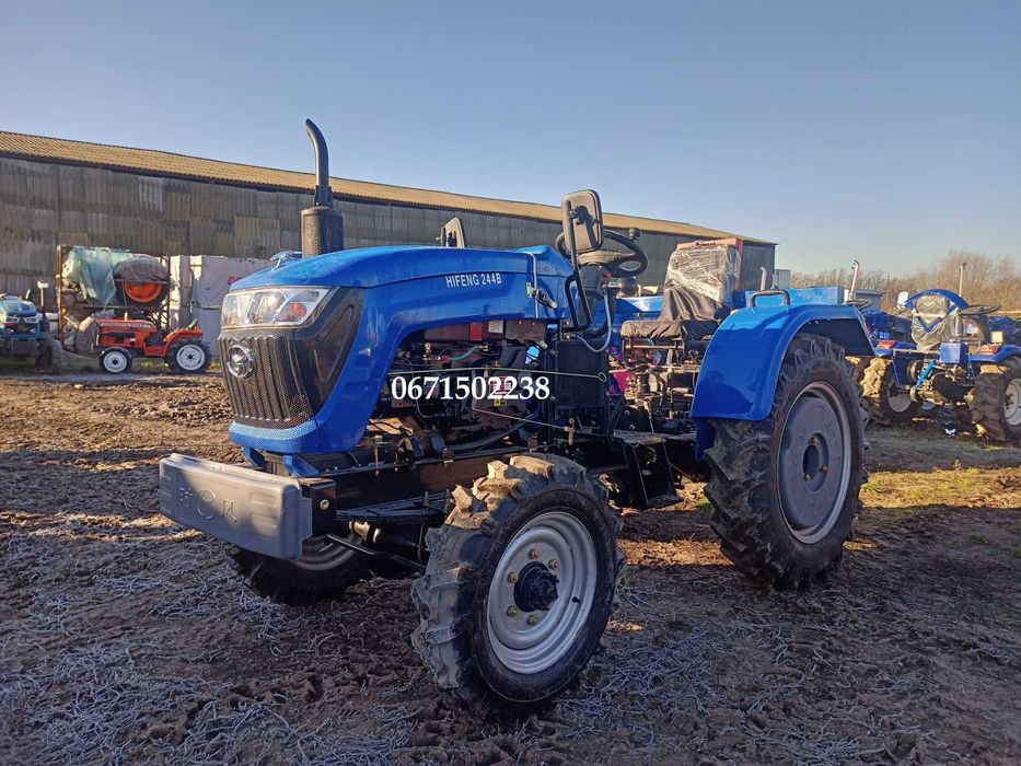 Мінітрактор Shifeng 244 B 3-точка Повний привід ВОМ ДОСТАВКА Кредит!