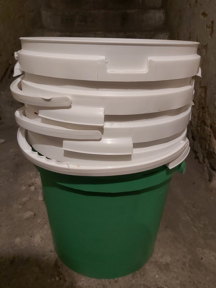 Mocne wiadra po spożywce