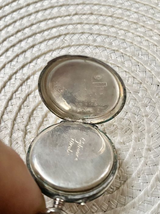 Продам карманные часы серебро