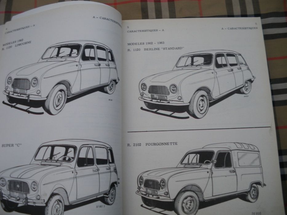 Renault 4 L - Manual de oficina/Reparação