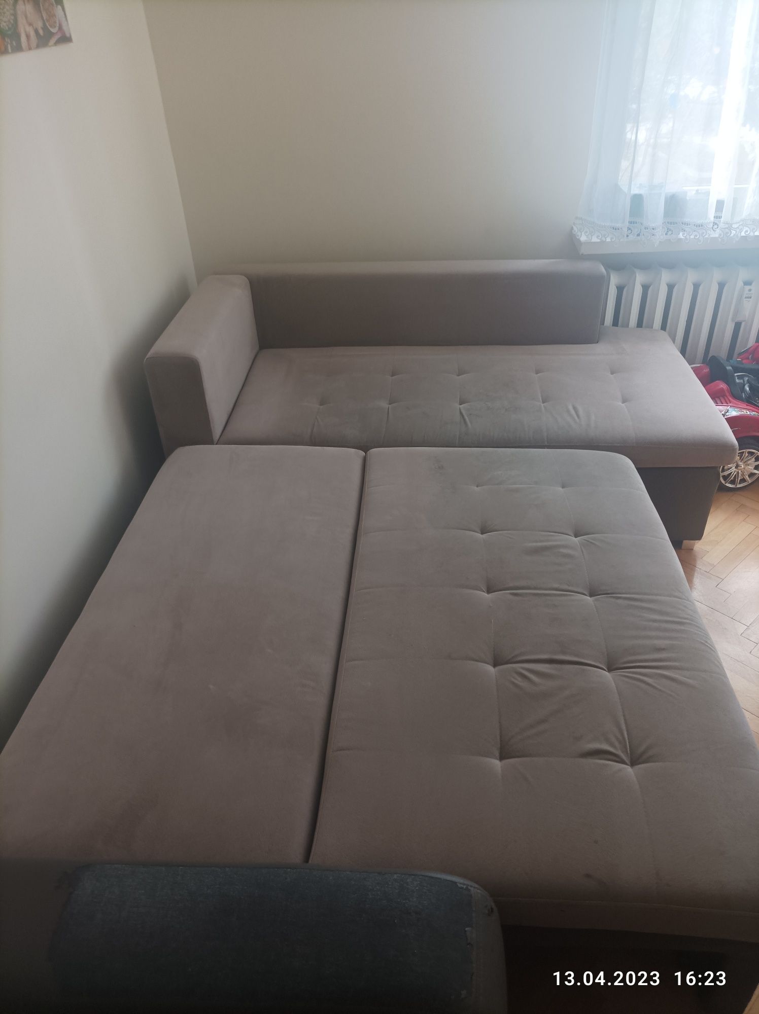 Narożnik tapicerowany materac gąbkowy select