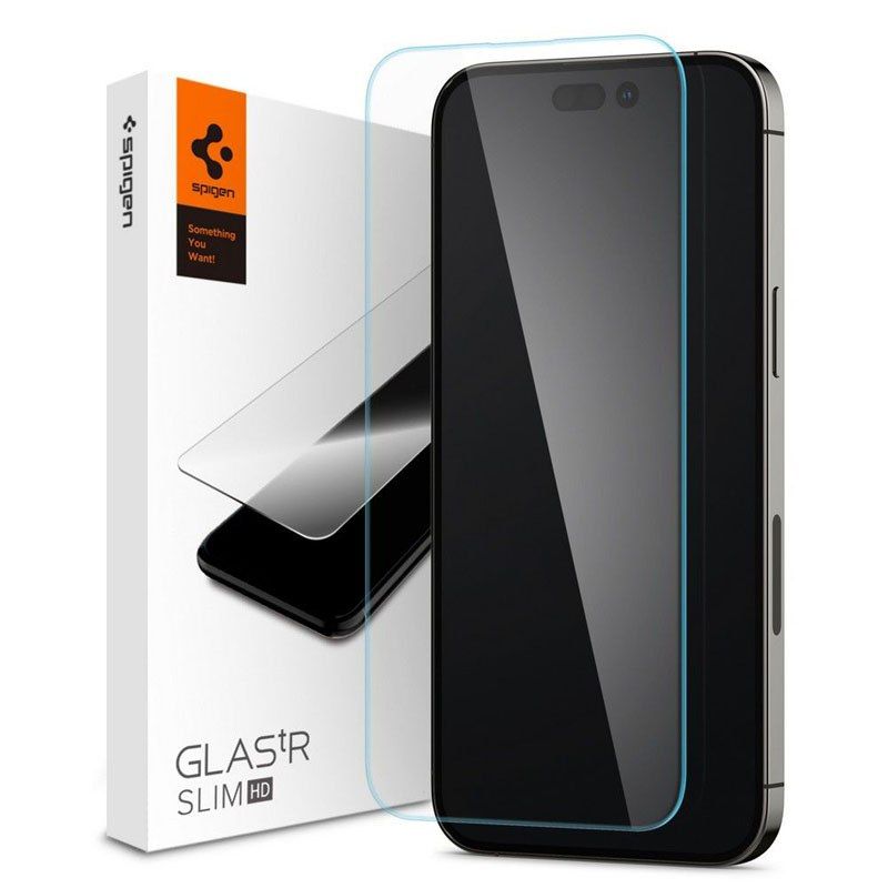 Spigen Glas.TR Slim - Szkło hartowane do iPhone 14 Pro Spigen