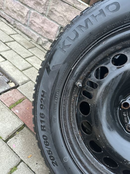 Koła zimowe 205/60/16 7mm 5x105 Opel Astra J