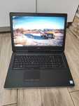 Laptop DELL Precision 7710-i7-6920HQ-32GB- 512GB SSD-nVidia Quadro 4gb