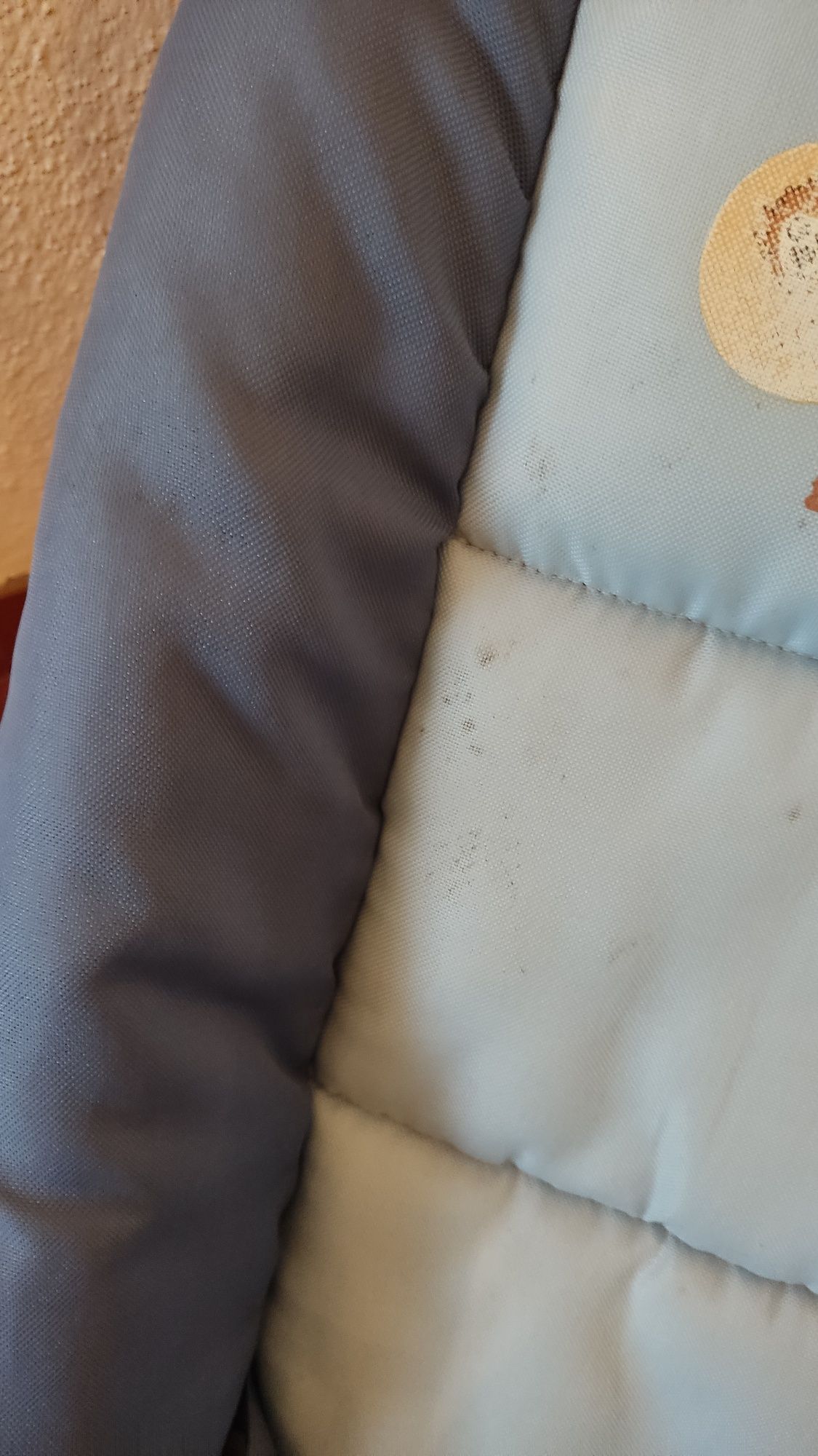 Espreguiçadeira de bebé azul