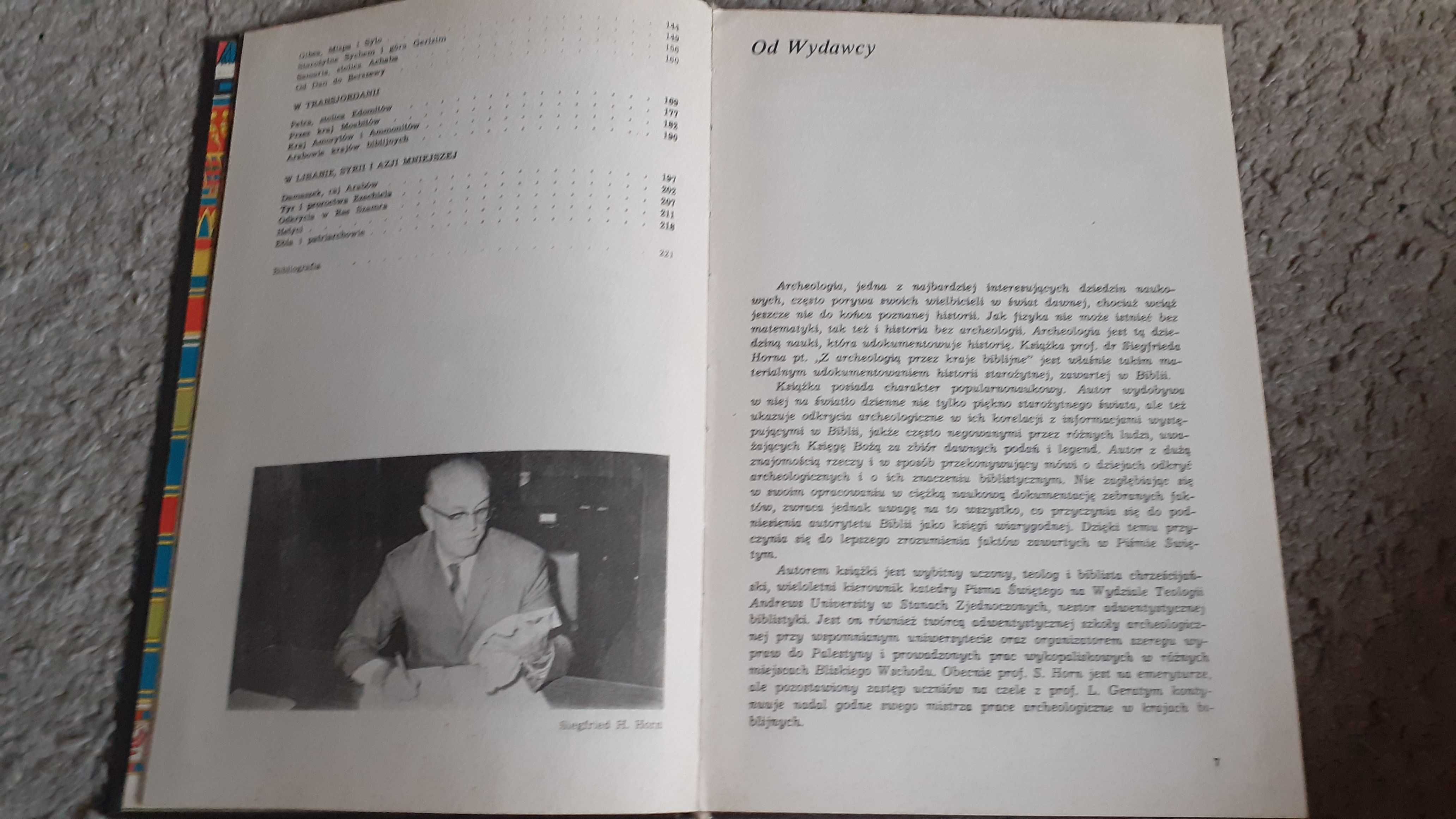 Z archeologią przez kraje biblijne, Siegfried H. Horn